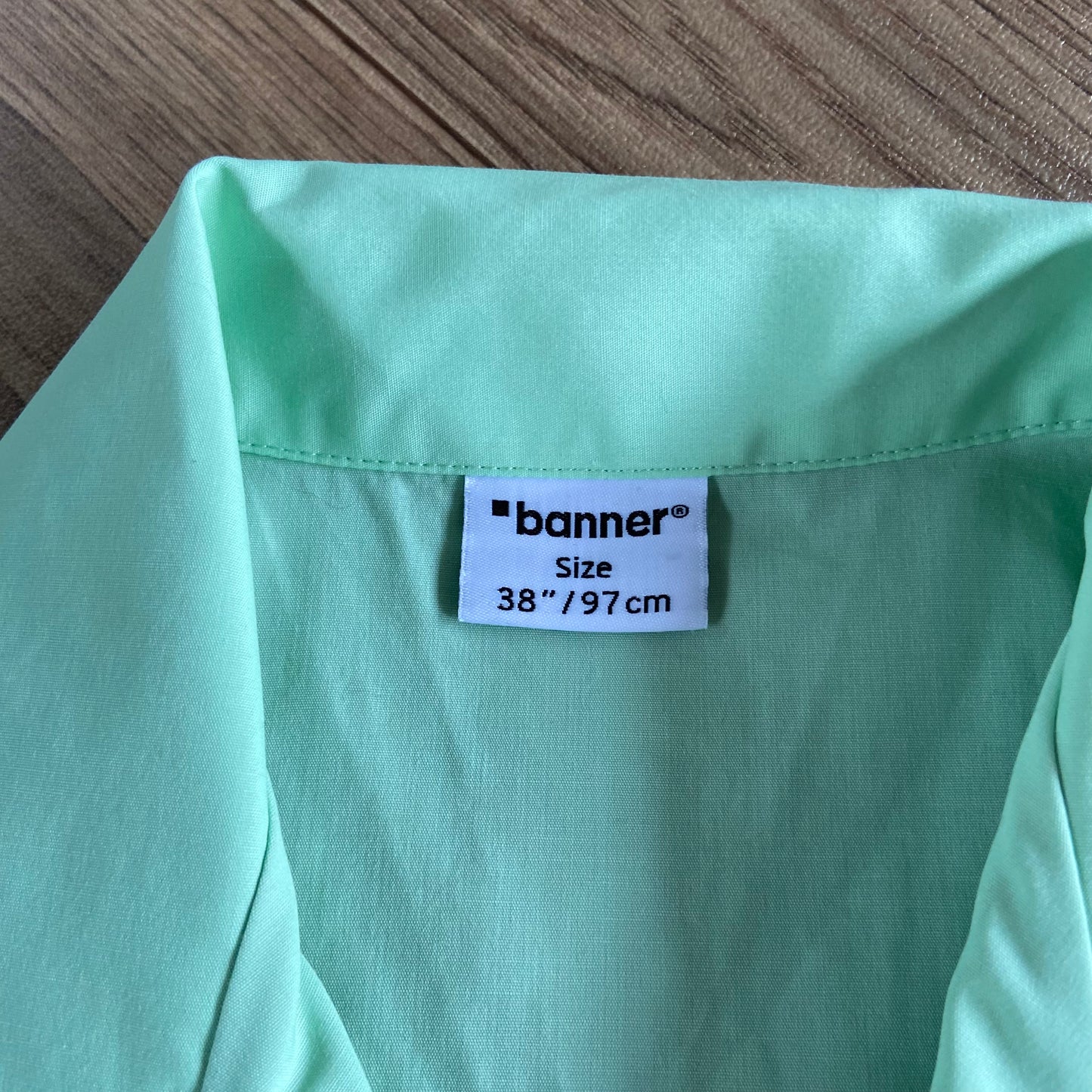 Stingray Reimagined “Stan” Short Sleeve Shirt, Size S Green