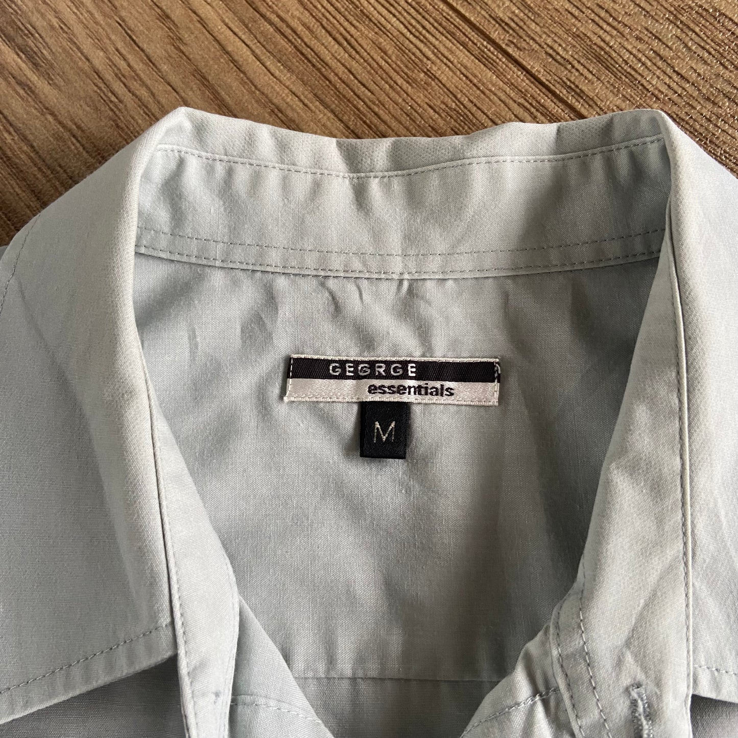 Stingray Reimagined “Stan” Short Sleeve Shirt, Size M Grey