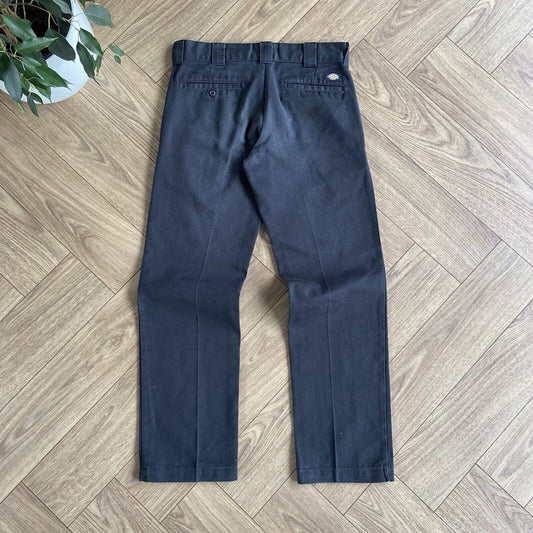 Vintage Dickies Chino Trousers W30 L32 90s Black Skate