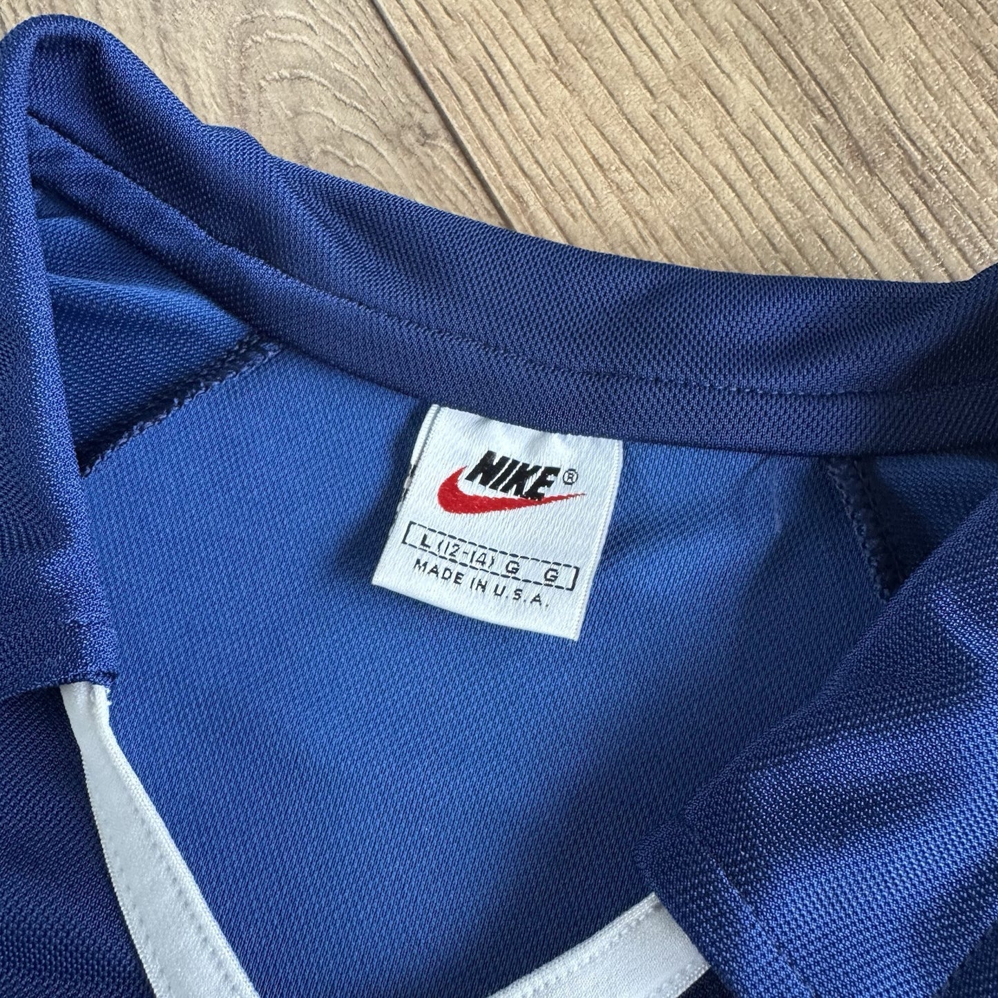 Vintage Nike Challenge Court Dress 90s Womens Size L Tennis Navy Rare