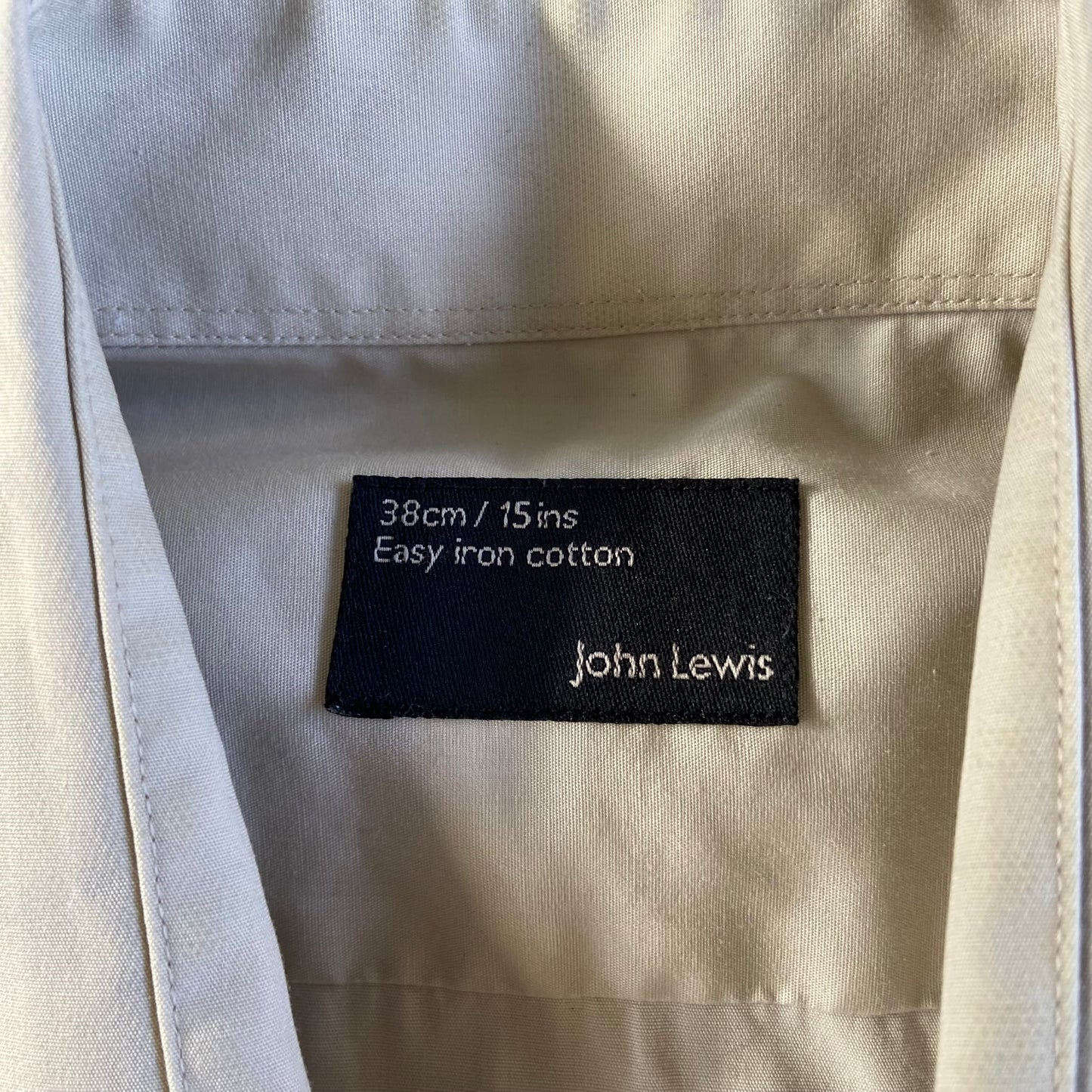 Stingray Reimagined “Stan” Short Sleeve Shirt, Size S Beige