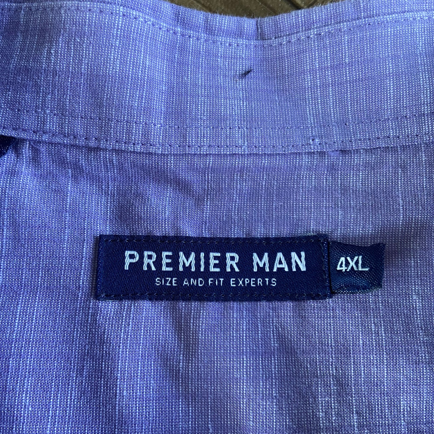 Stingray Reimagined “Stan” Short Sleeve Shirt, Size 4XL Lavender Purple