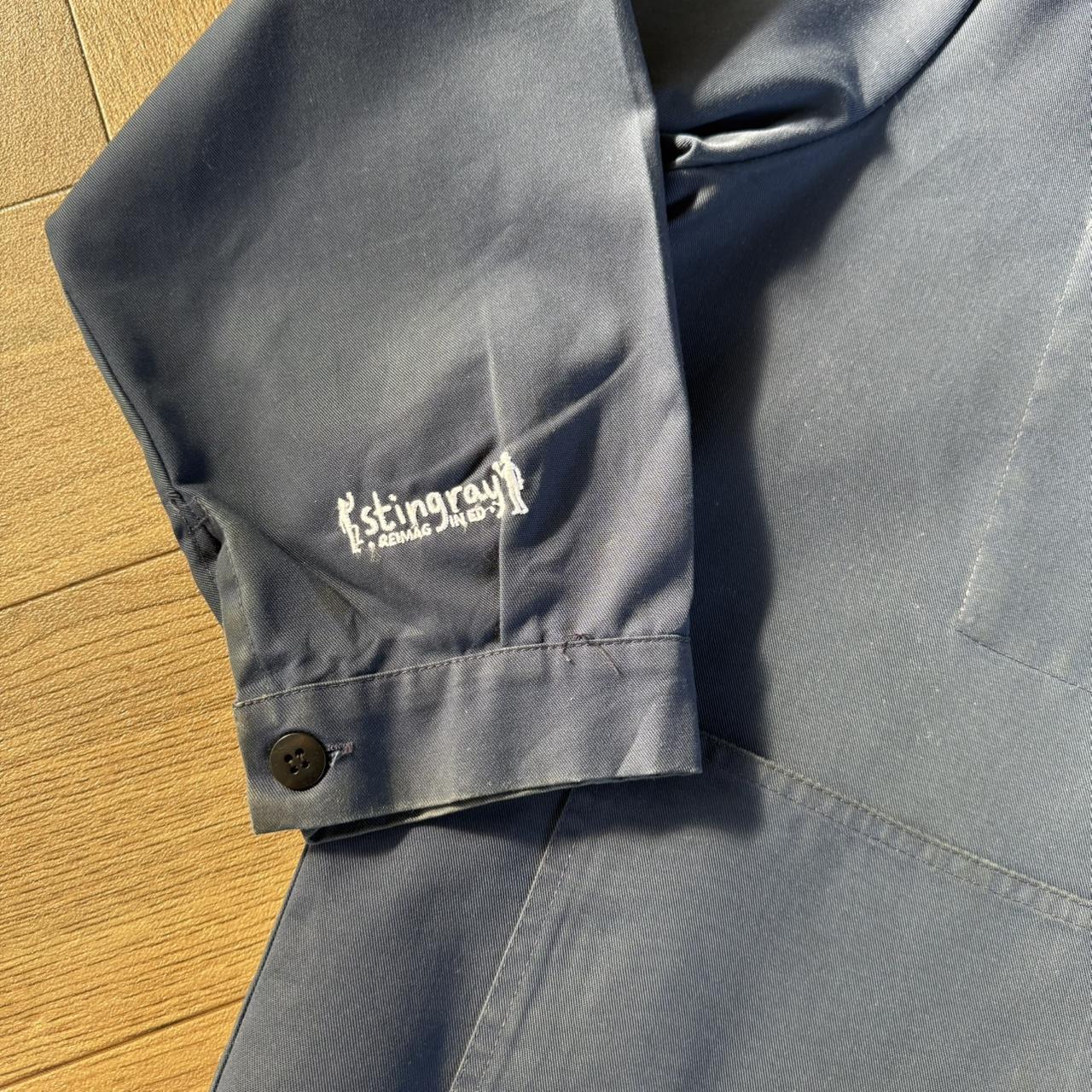 Stingray Reimagined “Charles” French Chore Jacket, Size XL Blue