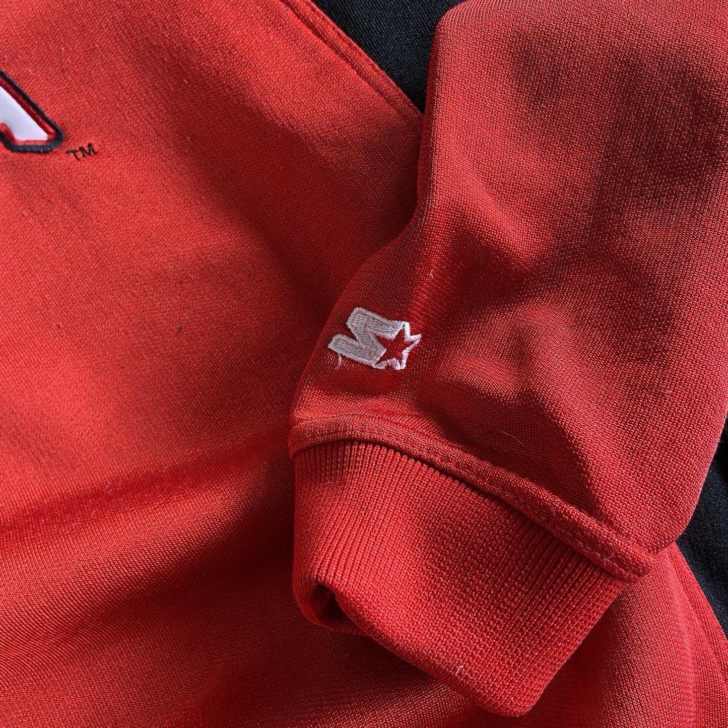 Vintage Nebraska Huskers NFL Sweatshirt Size XL Y2K Red Black Embroidered