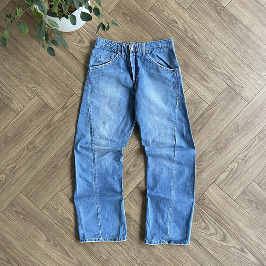 Vintage Levi’s Engineered Blue Jeans W32 L33 Y2K Twisted Relaxed Buckle Back