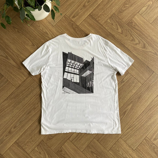 Stingray Reimagined “Barbican” T Shirt, Size XXL White